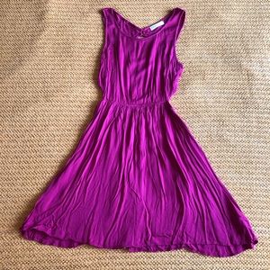 Cute Cutout Tank Dress by Gentle Fawn